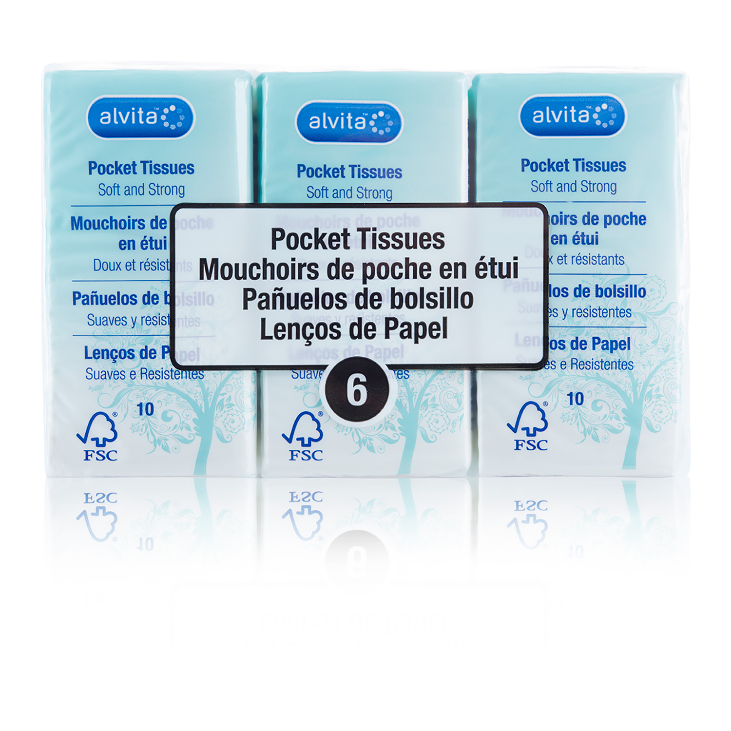 Alvita Pocket Tissues