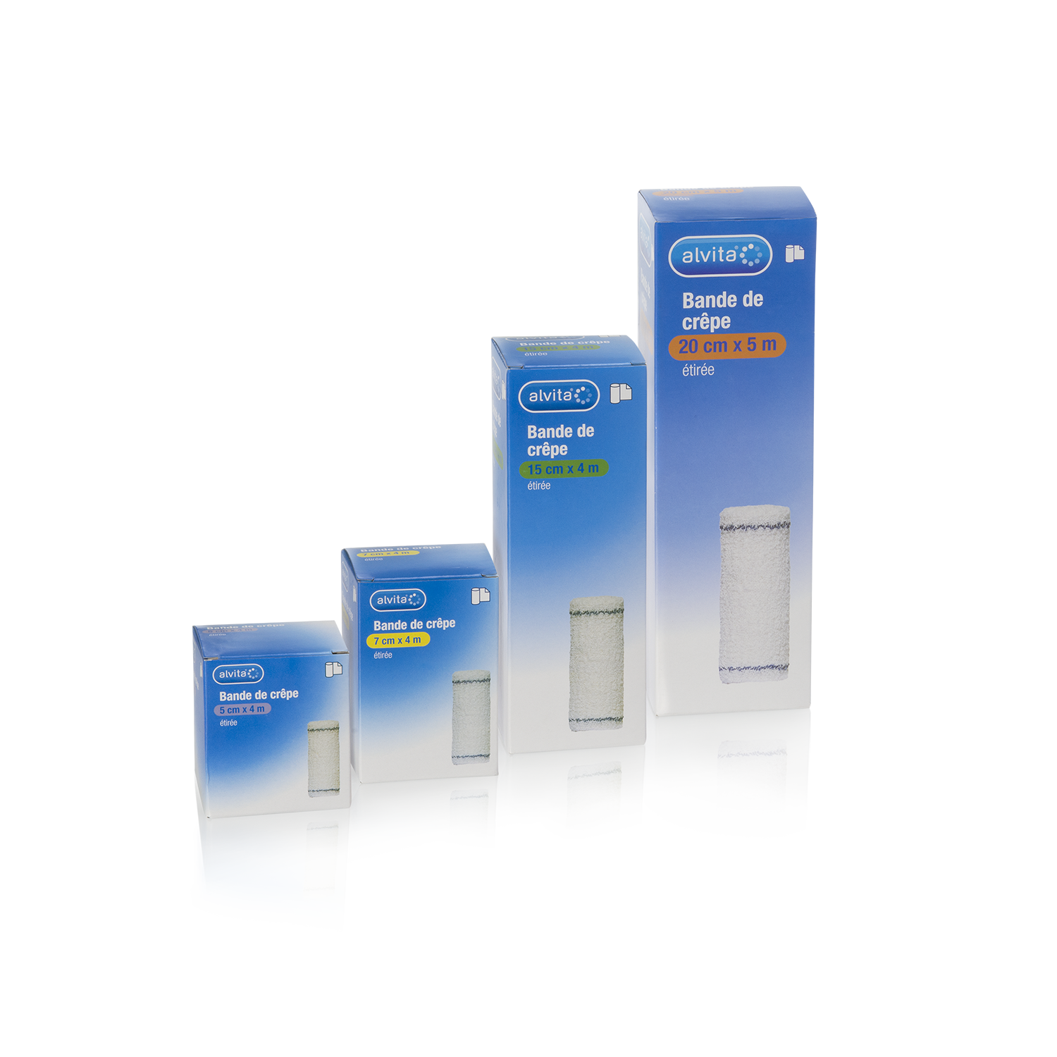 Bandes de crêpe Alvita