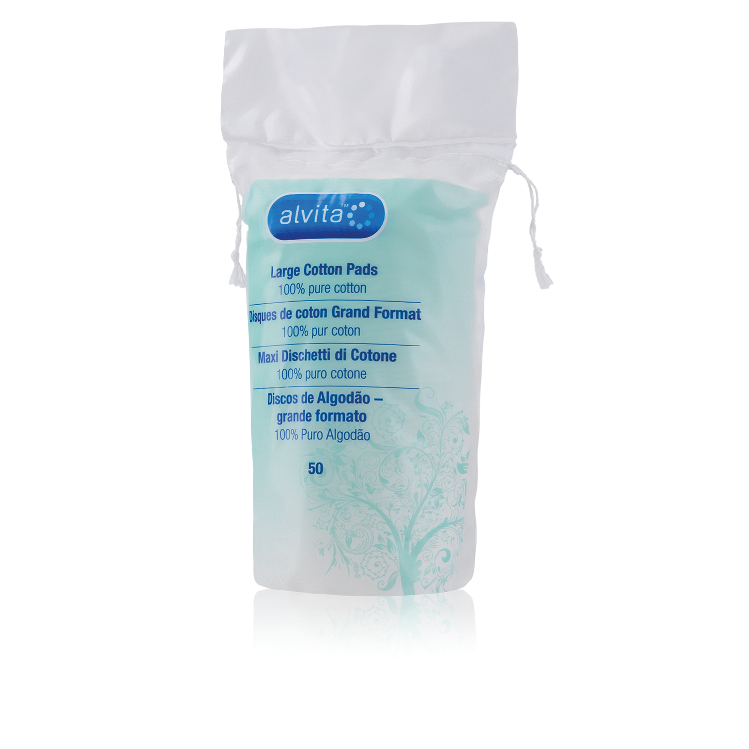Large Cotton Pads Think Alvita