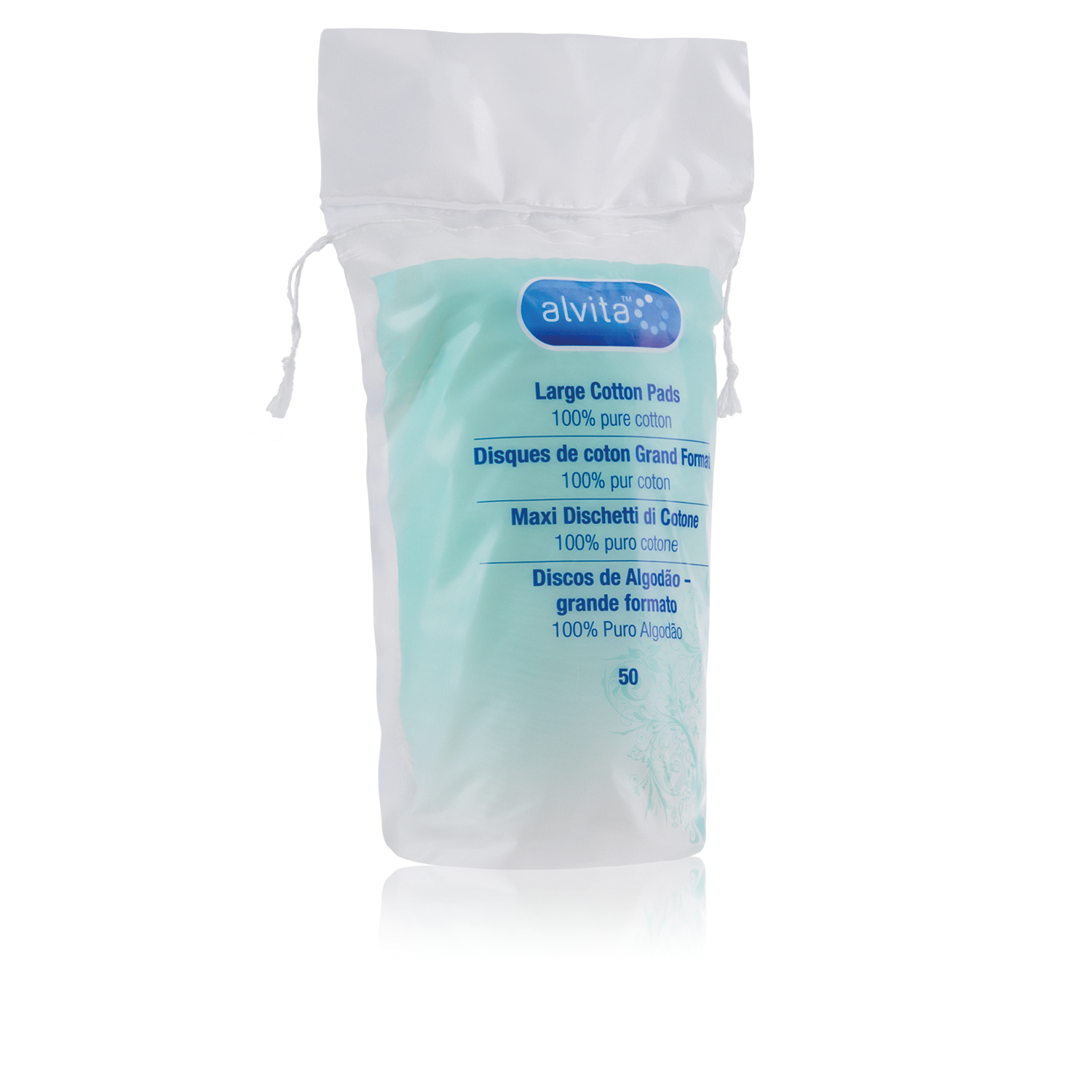 Large Cotton Pads Think Alvita
