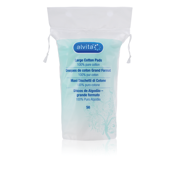 Large Cotton Pads Think Alvita