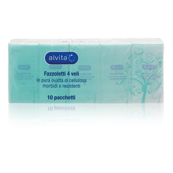 Fazzoletti 4 veli Alvita