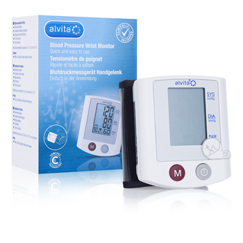 Alvita Blood Pressure Wrist Monitor