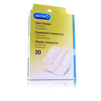 Alvita Clear Plasters