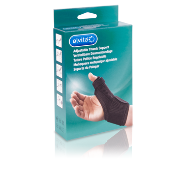 Muñequera Metapulgar Ajustable Alvita