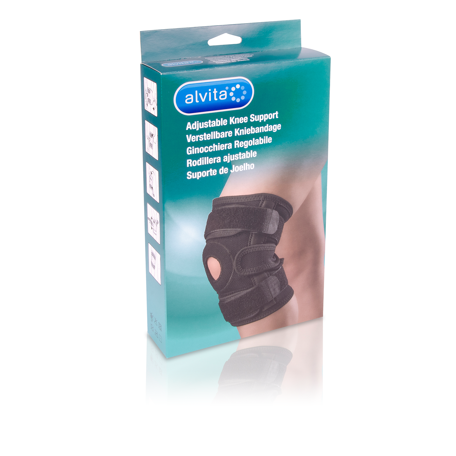 Alvita Adjustable Knee Support