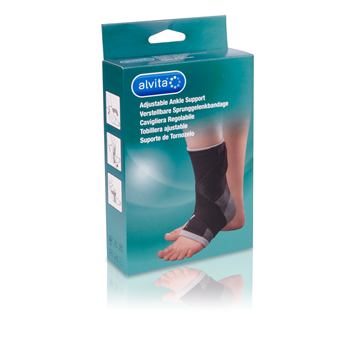 Alvita Sprunggelenkbandage Verstellbar