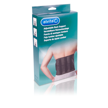 Alvita Rückenbandage Verstellbar