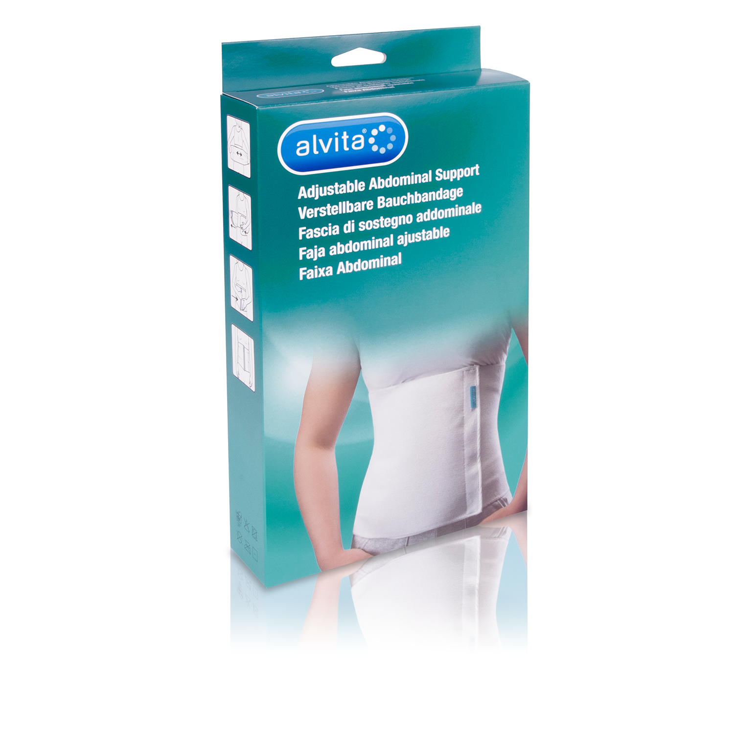 Alvita Adjustable Abdominal Support