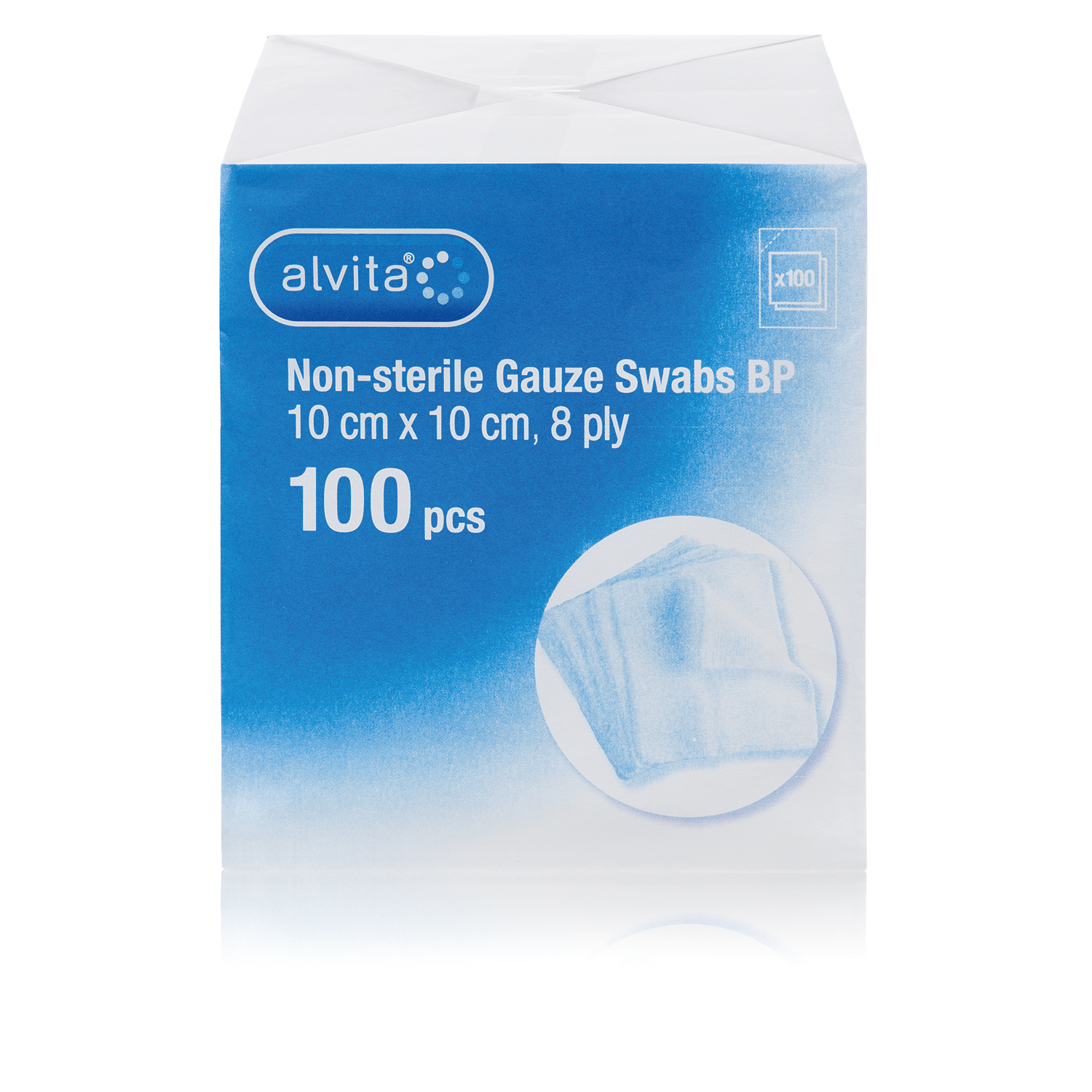 Gauze Swab NonSterile Think Alvita