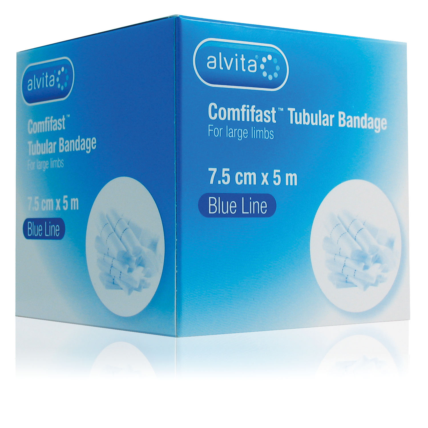 Alvita Comfifast Tubular Bandage (Blue)