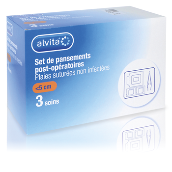 Set de pansements post-opéraroires Alvita