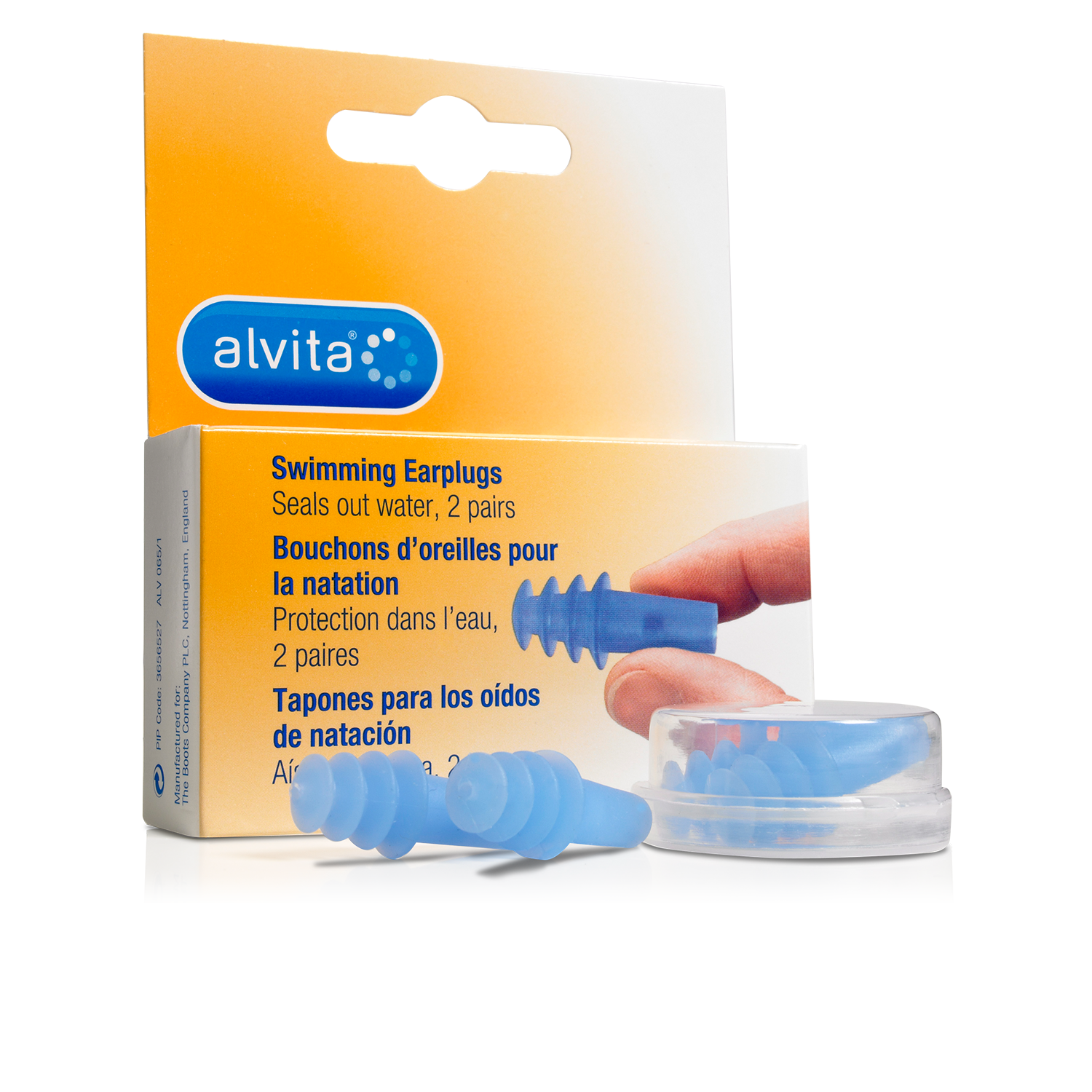 Bouchons d'oreilles pour la natation Alvita