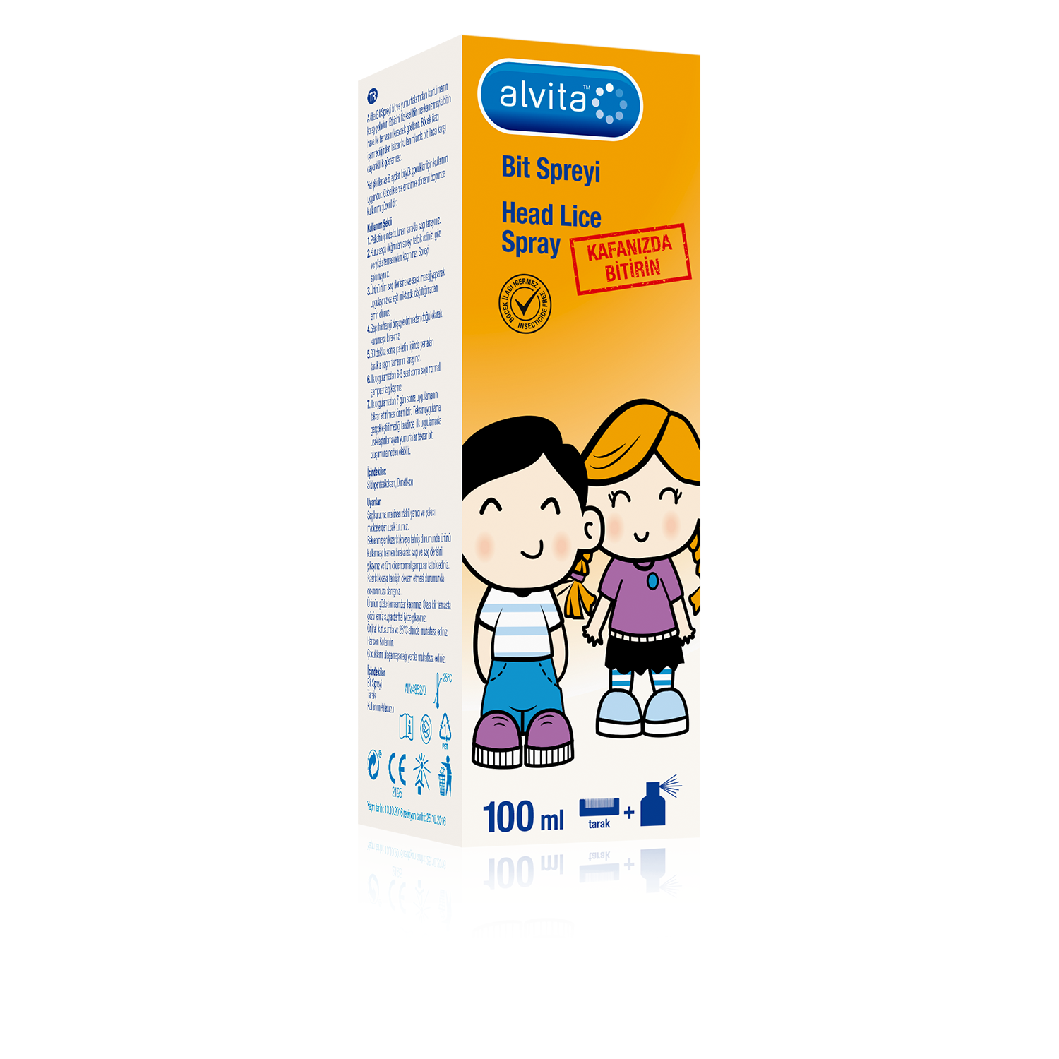 Head Lice Spray Think Alvita