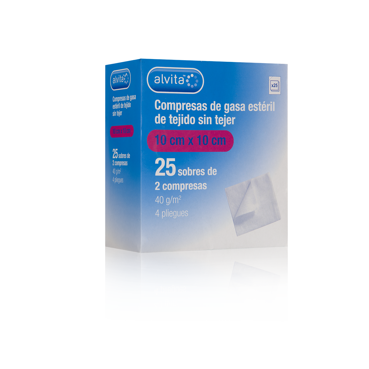 Sterile NonWoven Gauzes Think Alvita