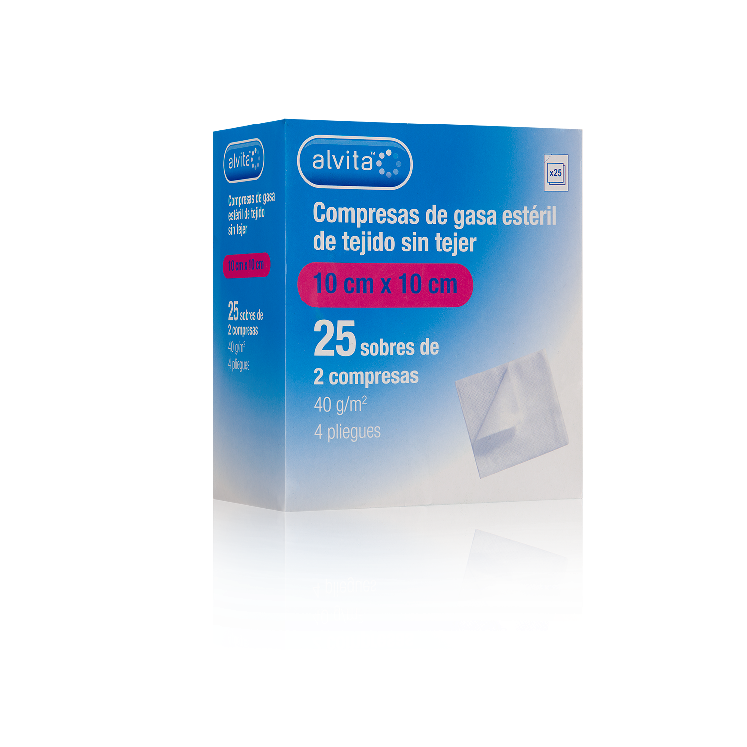 Sterile NonWoven Gauzes Think Alvita