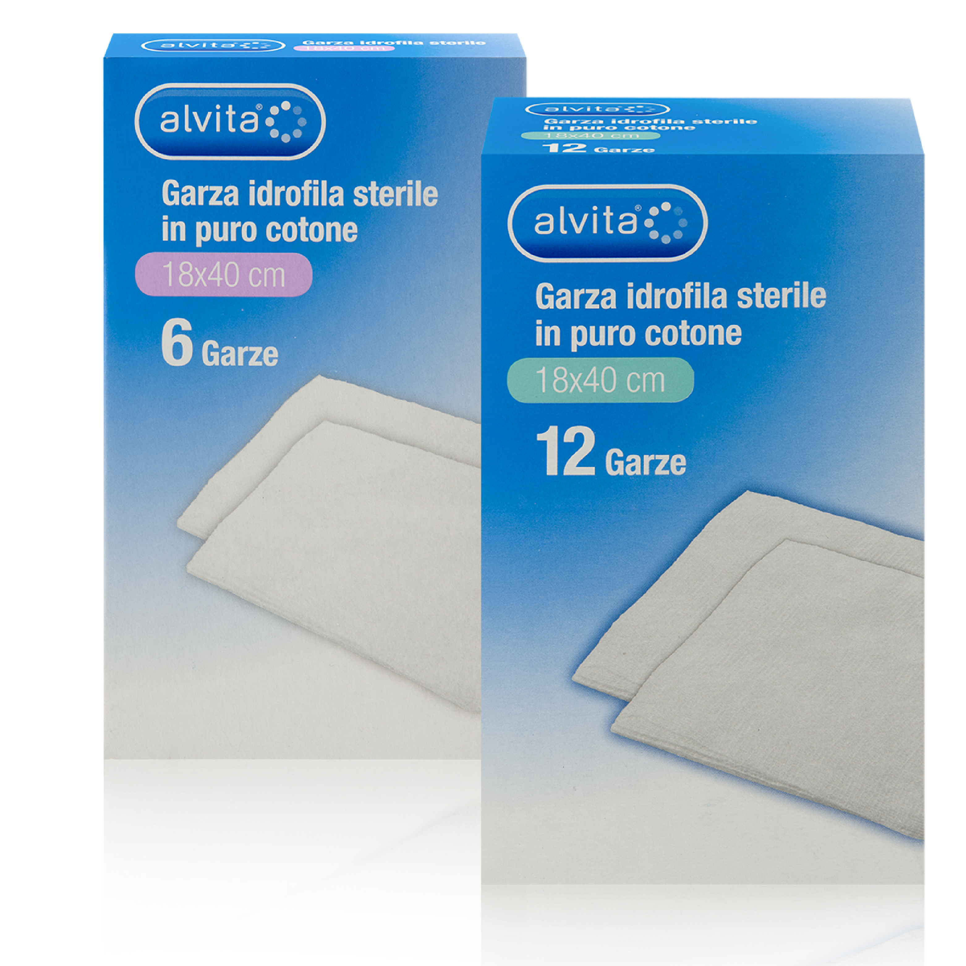 Alvita Sterile Hydrophilic Gauze Pads