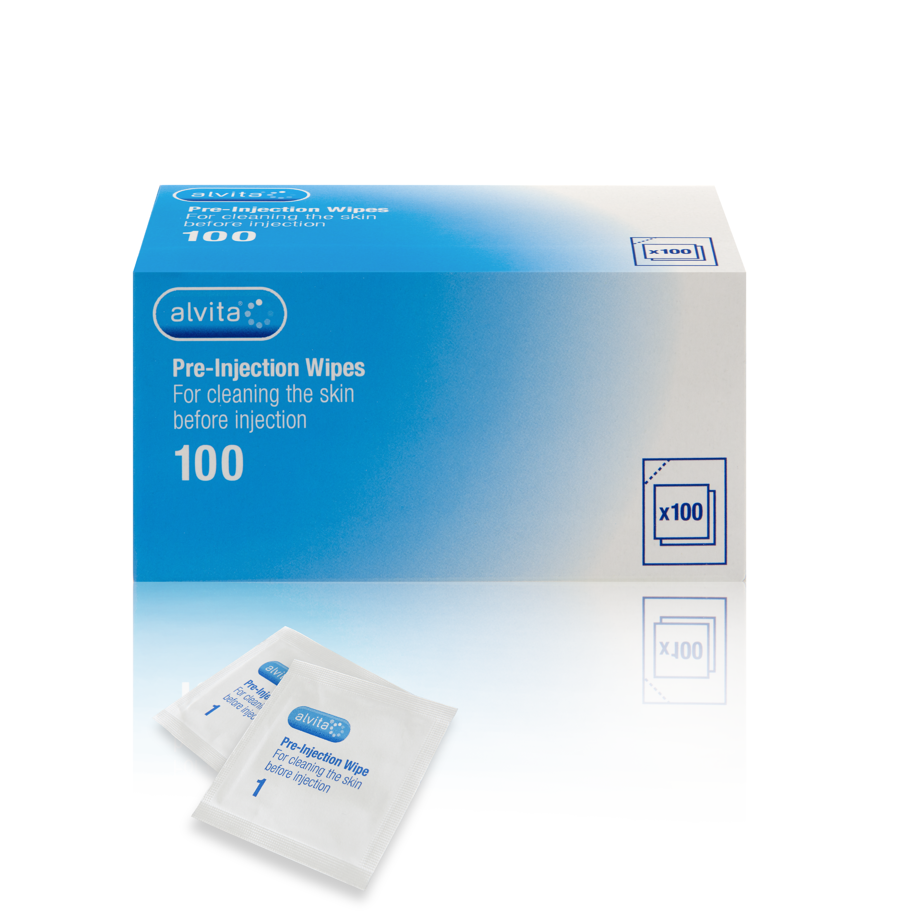 Preinjection Wipes Think Alvita