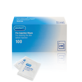 Alvita Pre-injection Wipes