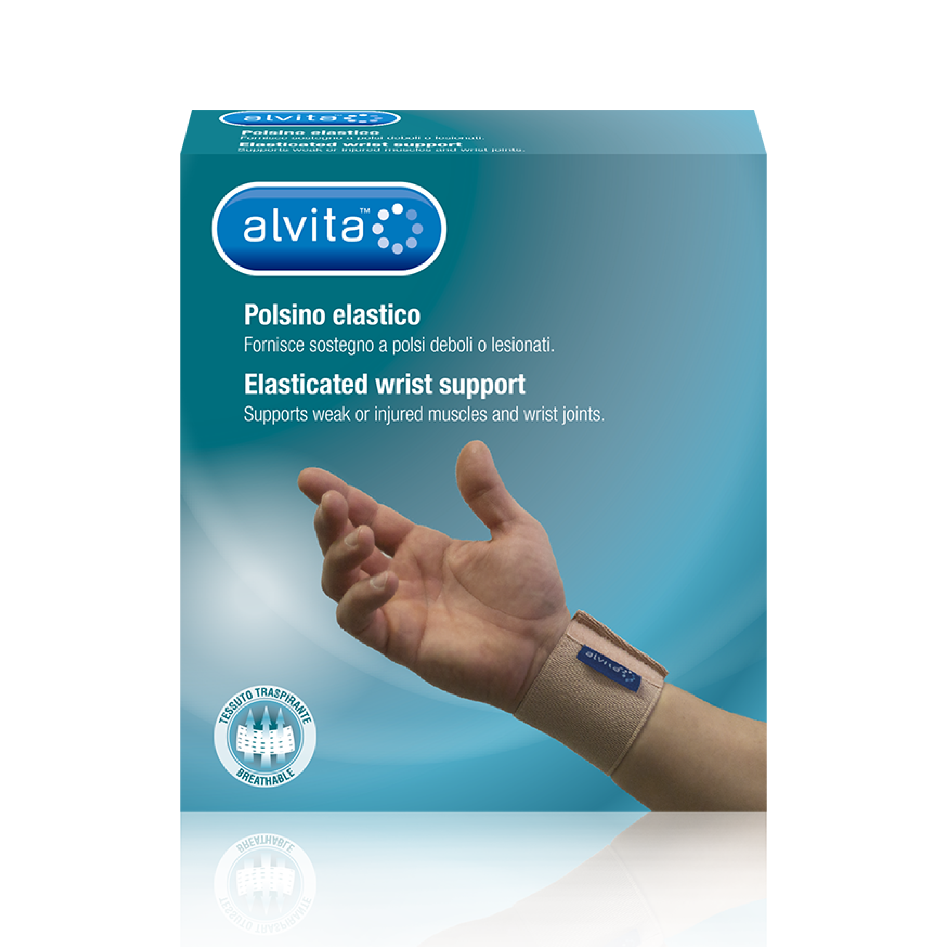 Alvita Elasticated Wrist Support