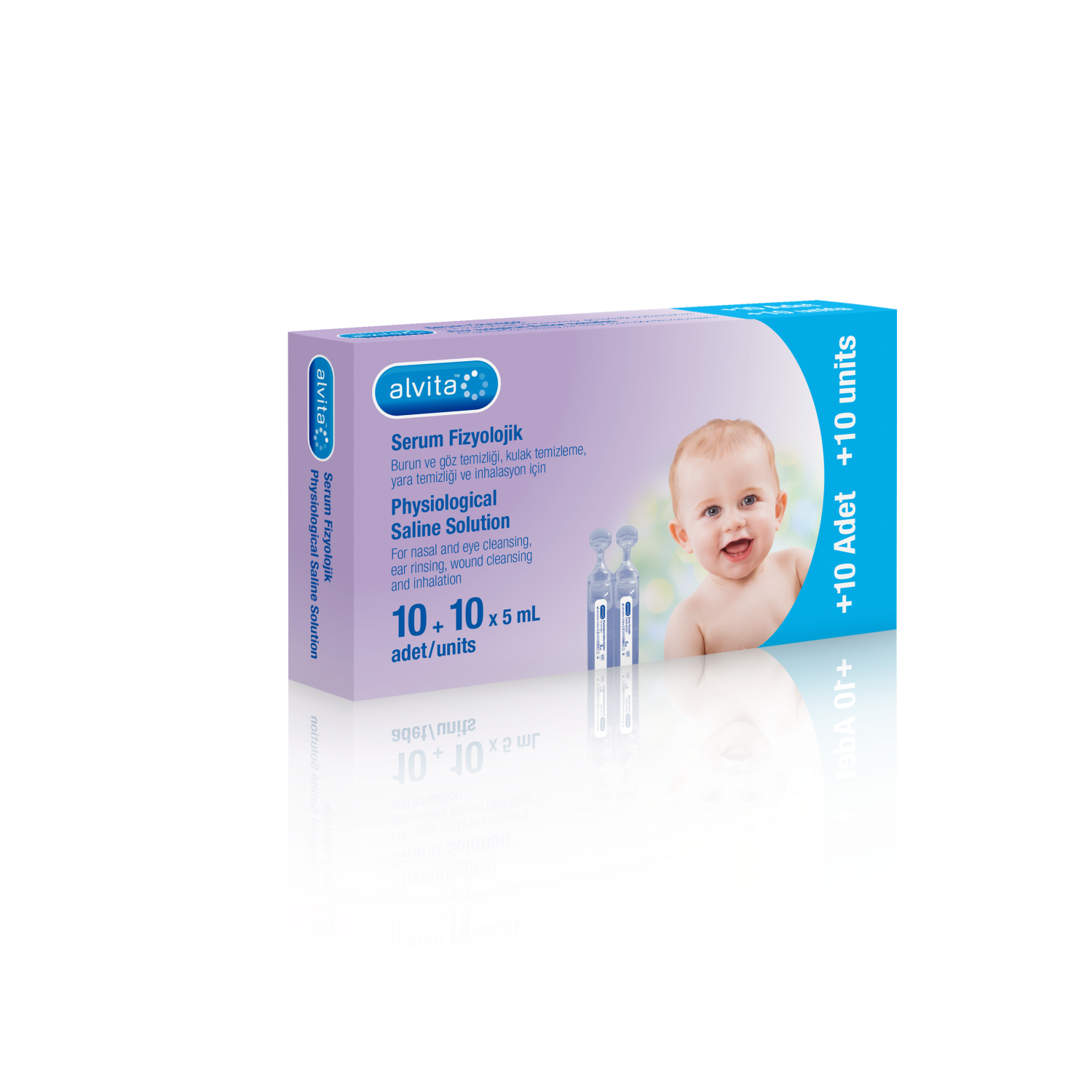 Physiological Saline Solution 20x5 Think Alvita